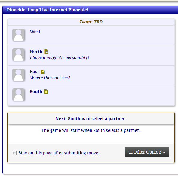 West Waiting for a Partner